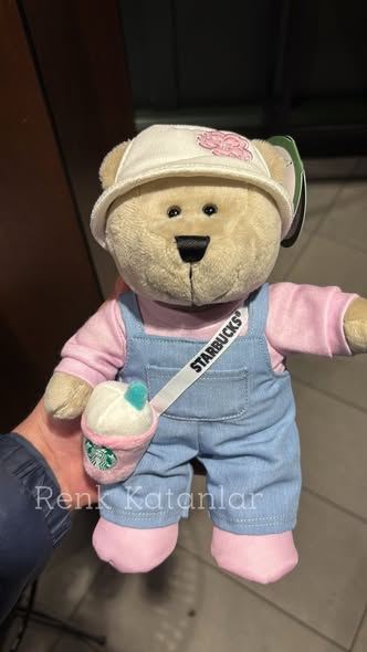 Starbucks Bearista Sakura Plush Doll -France Exclusive