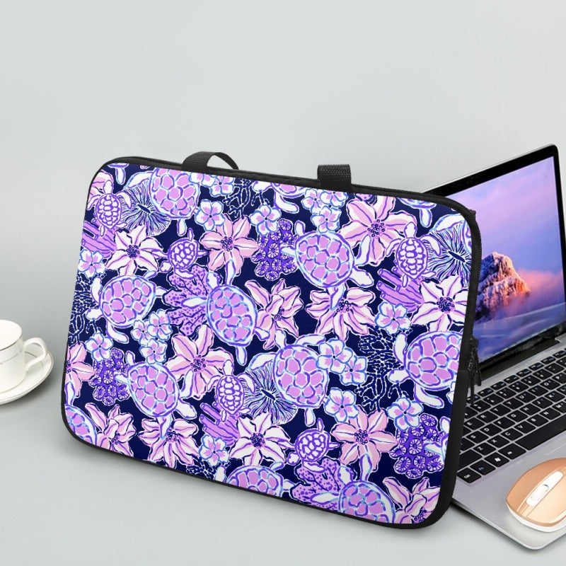 Tropical Turtles Laptop Case - Preorder - ETA Early Aug. 2024