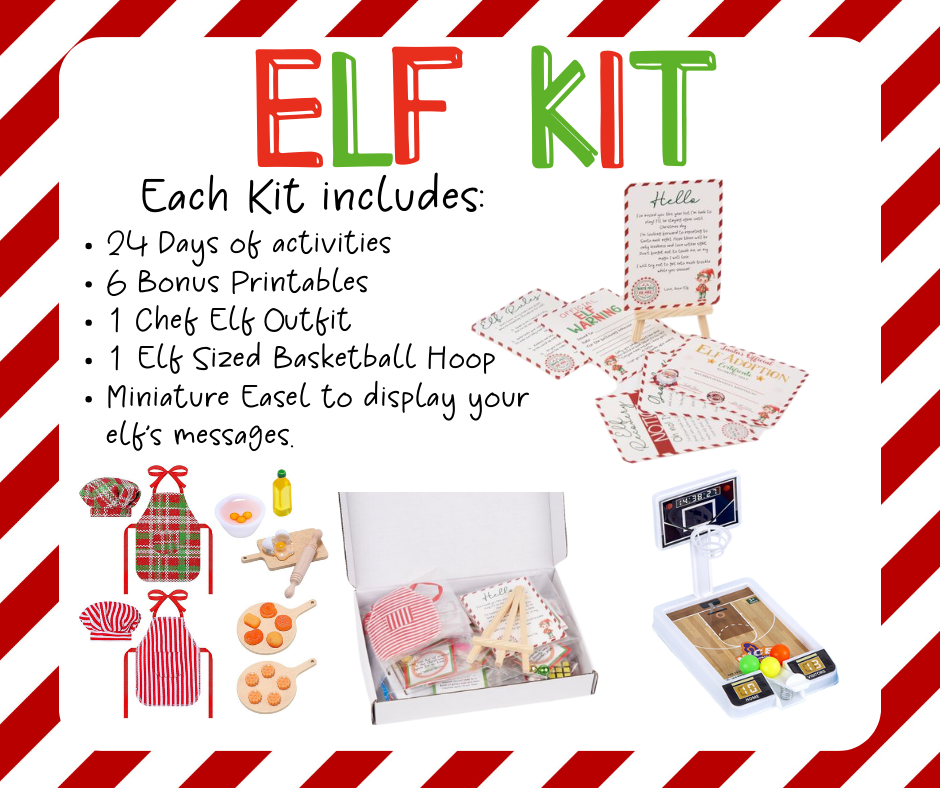 Elf accessories Ideas. 24 Days Of Christmas Fun With Elf Magic Kit.