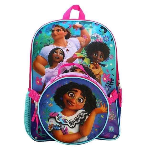 DISNEY ENCANTO THE MAGIC FAMILY YOUTH LUNCH TOTE & BACKPACK