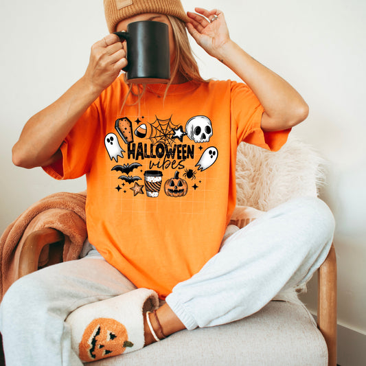 Halloween Vibes Sweatshirt or T-shirt