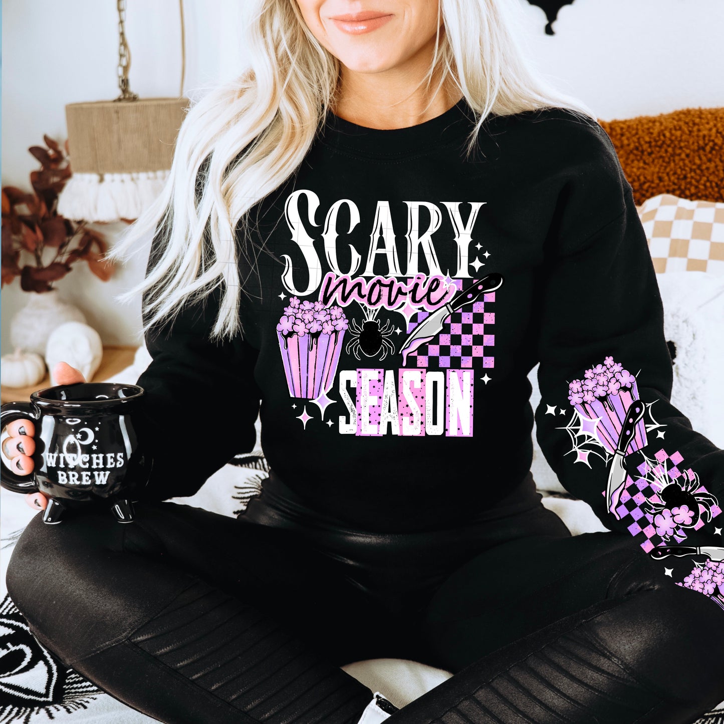 Scary Movie Season White Sweatshirt or T-shirt