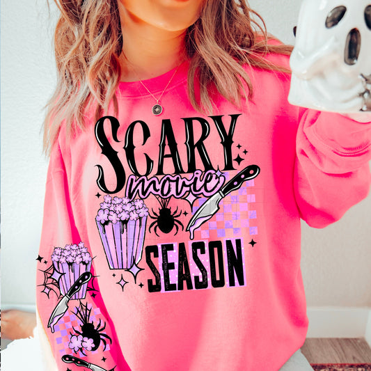 Scary Movie Season Sweatshirt or T-shirt