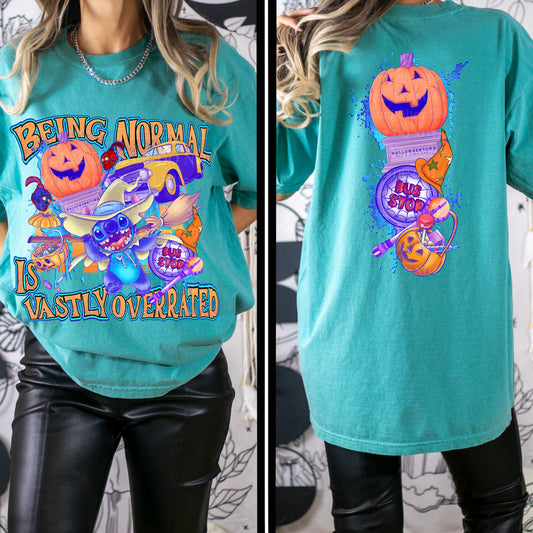 Blue Guy X HT MASHUP dual print Sweatshirt or T-shirt
