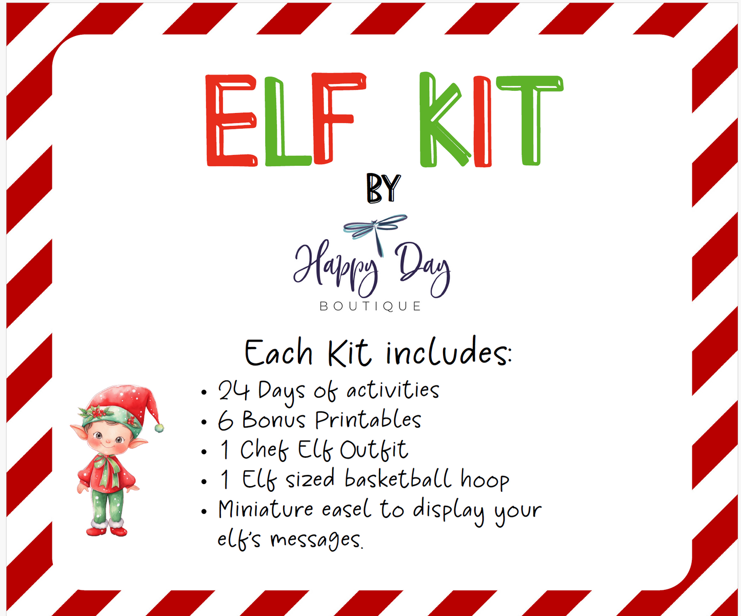 Elf accessories Ideas. 24 Days Of Christmas Fun With Elf Magic Kit.