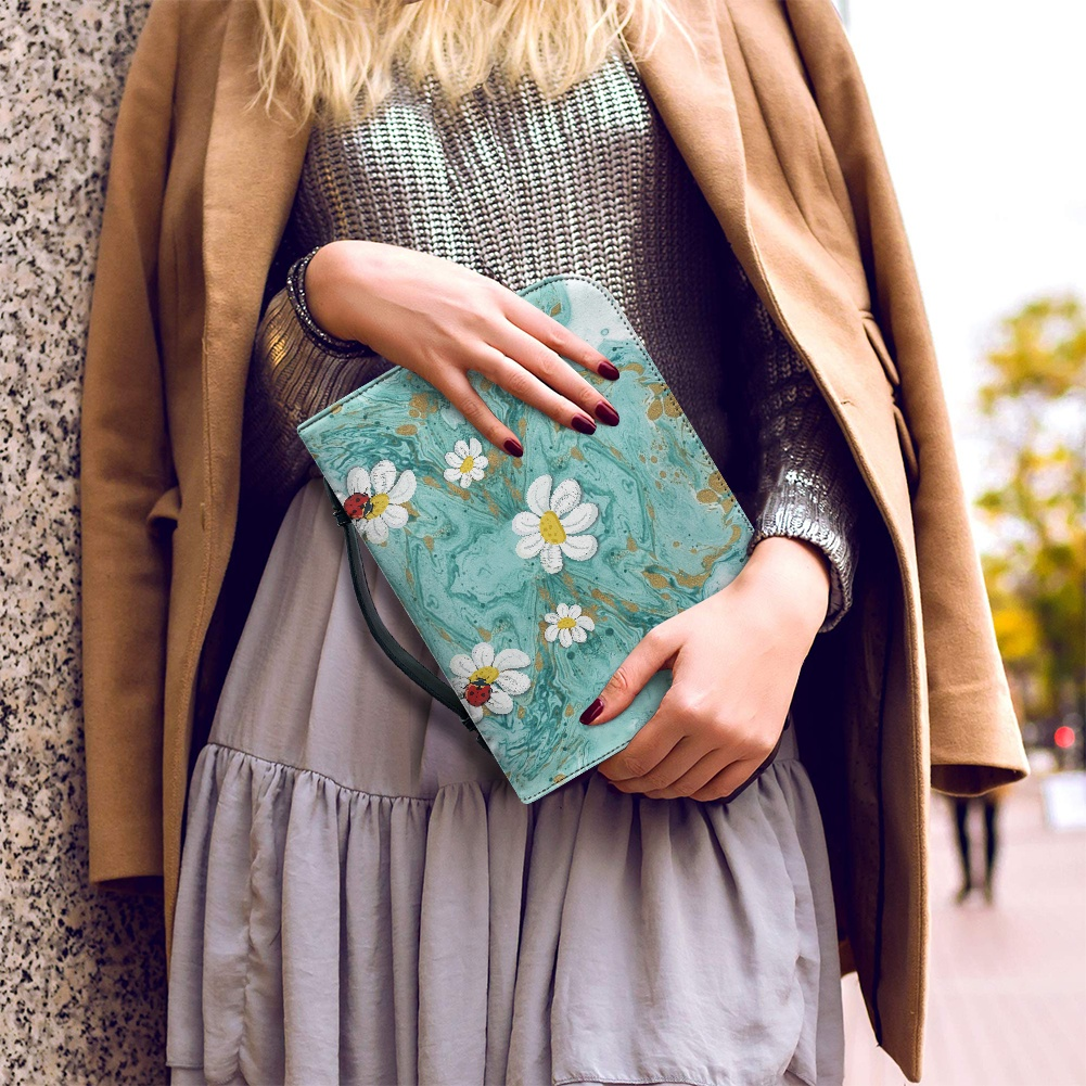 Watercolor Daisies Journal / Bible Cover- Preorder - Closing 7/18 - ETA Mid August