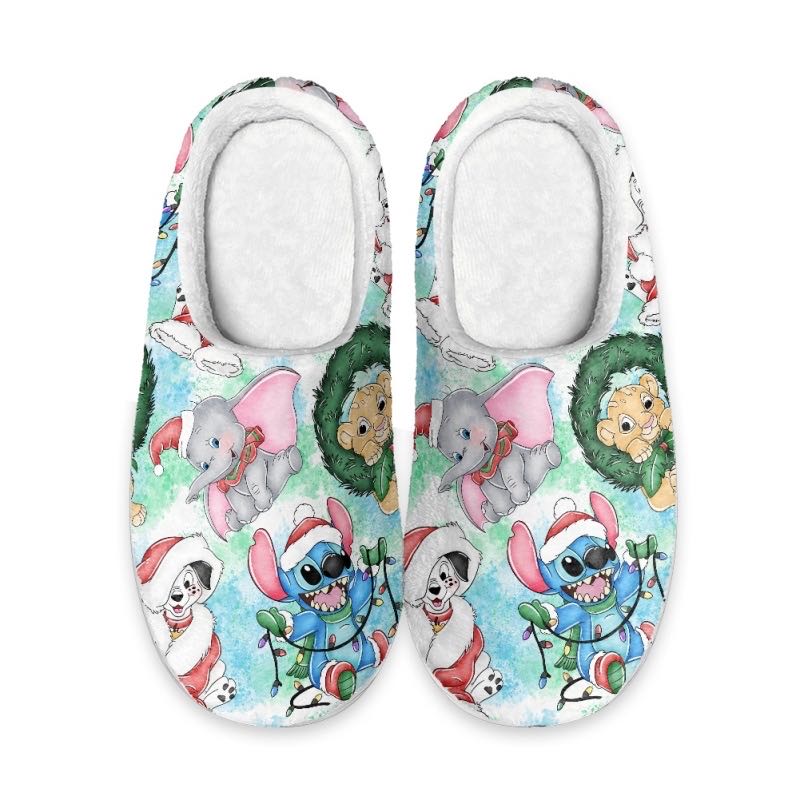 Christmas Babies Slippers (Full Heel)