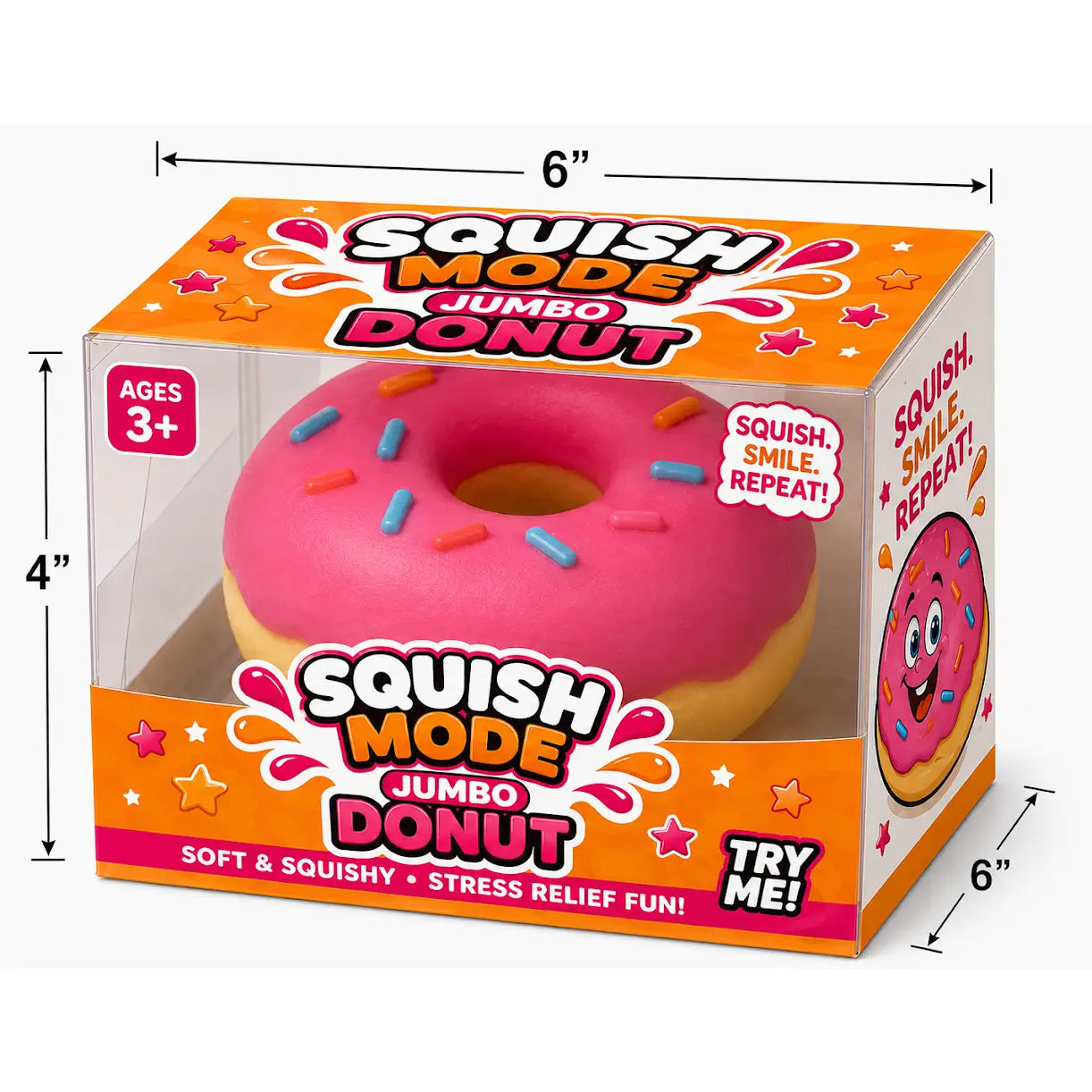 Jumbo Donut Sensory Toys-  Preorder - ETA Late Sept.