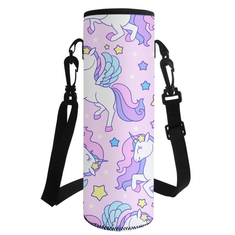 Unicorn Water Bottle Carrier Bag- - Preorder - ETA Early Aug. 2024