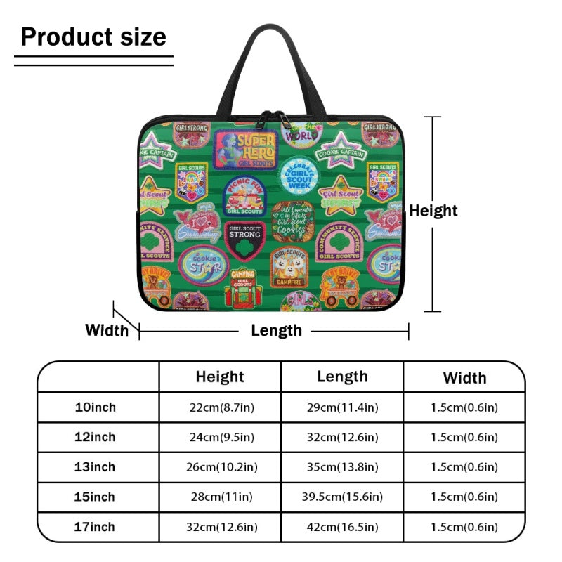 GS Patches Laptop Case - Preorder - ETA Early Aug. 2024 (Copy)