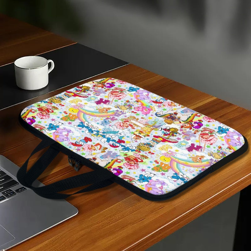 80s Cartoons Laptop Case - Preorder - ETA Early Aug. 2024