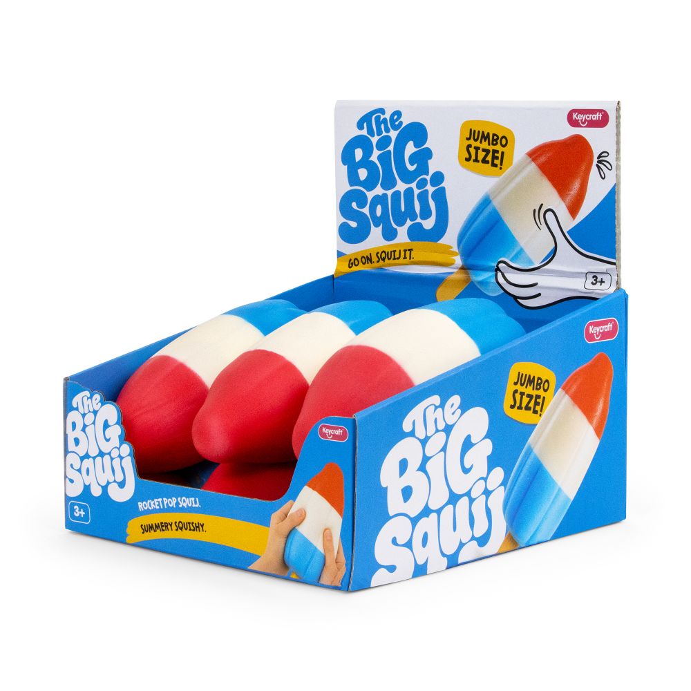 The Big Squij Rocket Pop Slow-Rise Squishy Toy-  Preorder - ETA Late Nov. 2026
