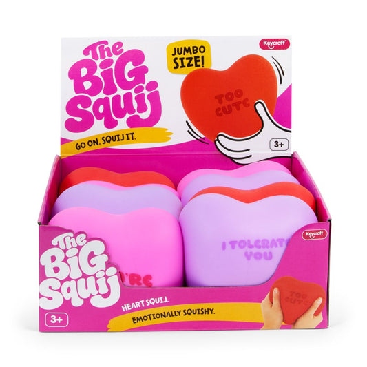 The Big Squij Hearts Slow-Rise Squishy Toy -  Preorder - ETA Late Nov 2026