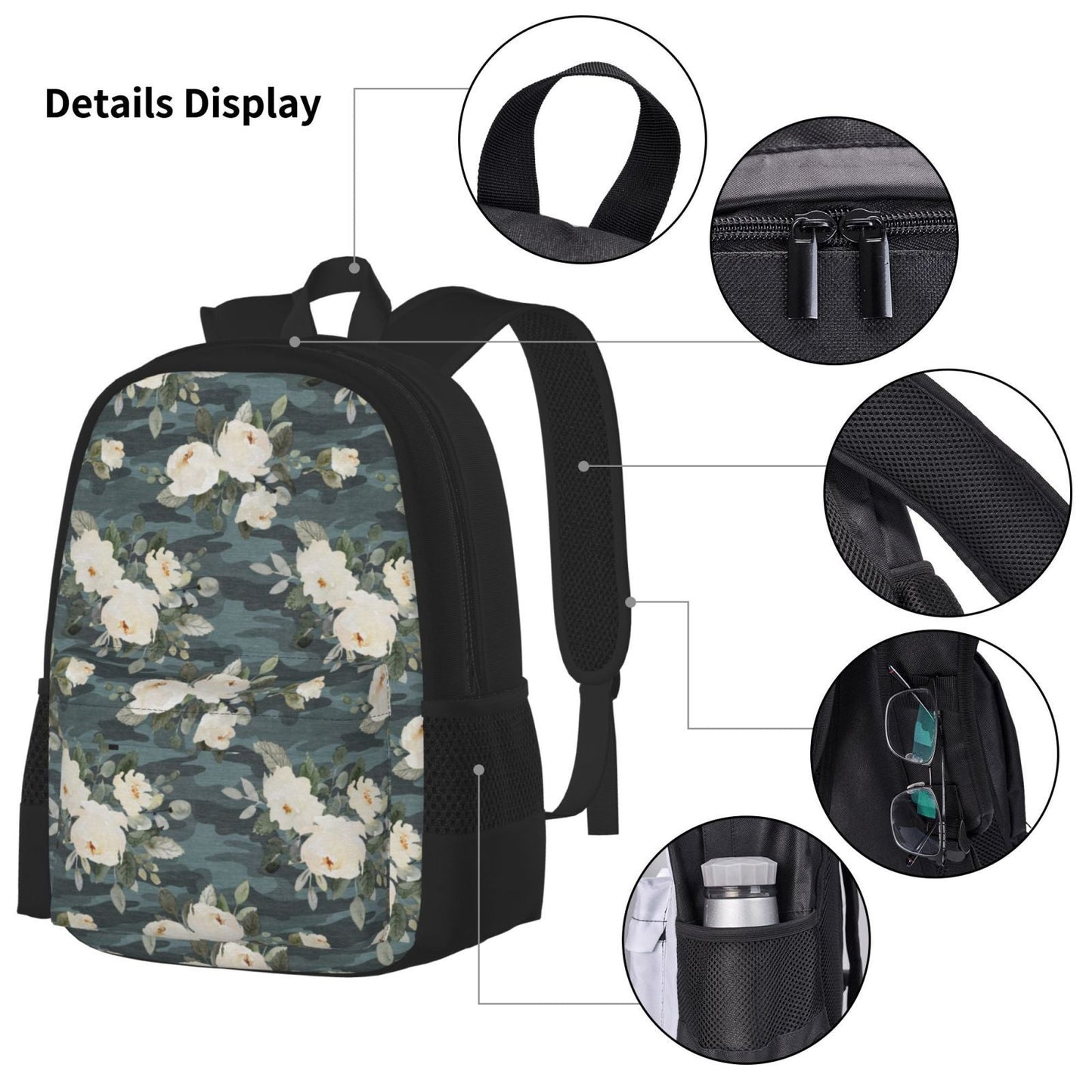 Floral Camo Backpack Set -  Preorder - Closing 7/18 - ETA mid Aug.