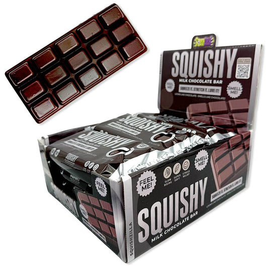 Fun Doh Slow Rise Scented Squishy Chocolate Bar - Preorder - ETA September