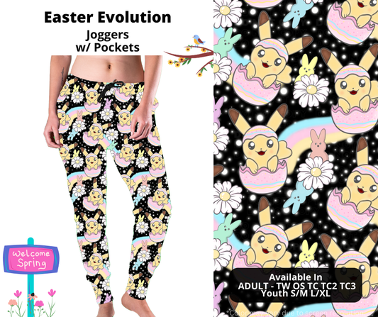 Preorder! Closes 1/22. ETA April. Easter Evolution Joggers