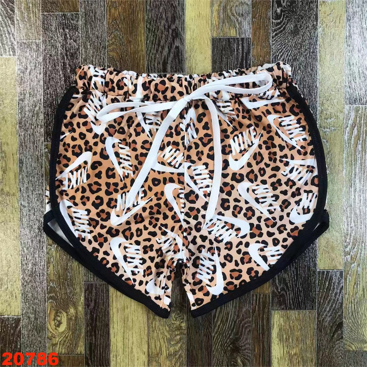 Women's Leopard Nike Sport Shorts