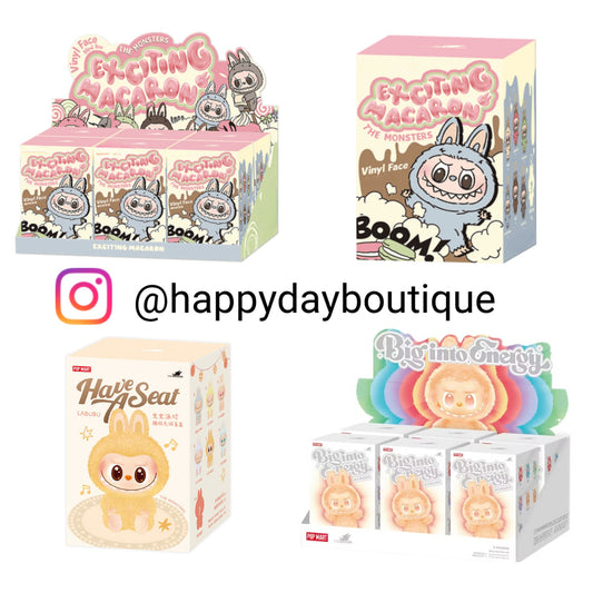 Popmart Labubu Blind Boxes V1, V2, V3 AUTHENTIC - Ready to Ship
