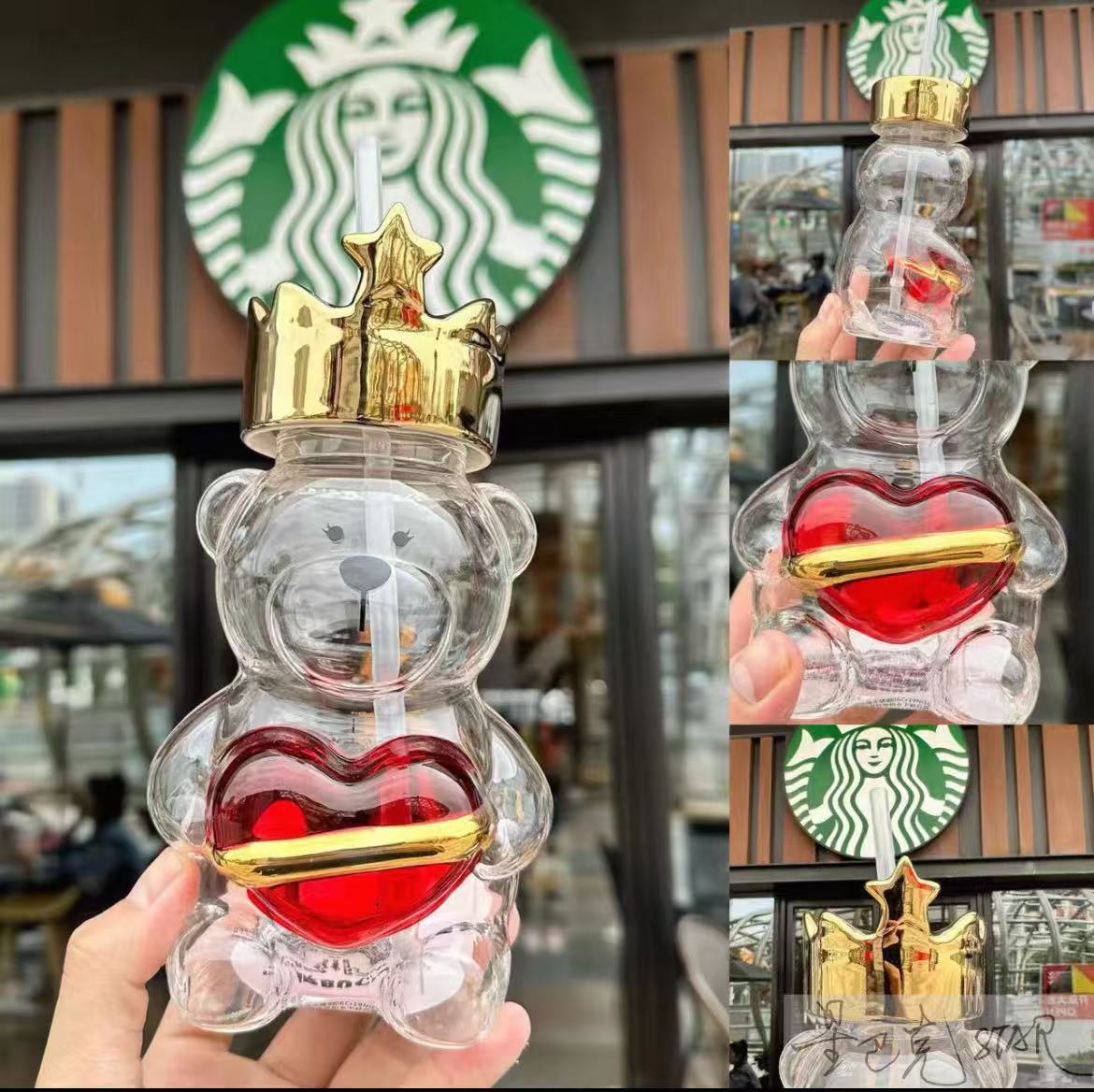 Starbucks Bear Cups - China Starbucks- Preorder