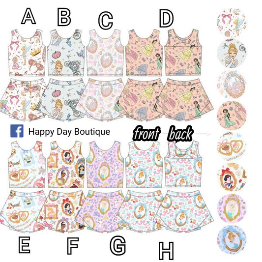 Adult Princess Yoga Sets
