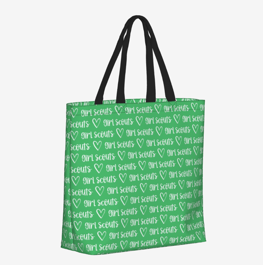 GS Logo Shopping Tote w/ Zipper