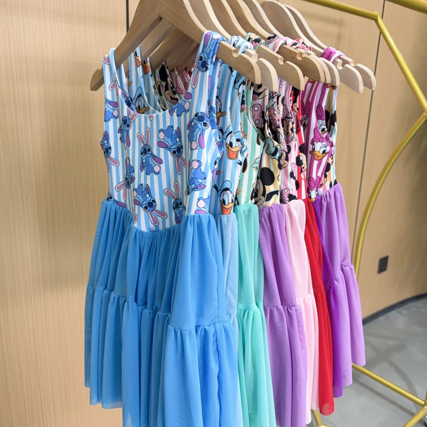 Adult Donald Duck Mesh Dress w/ Shorts Underneath -Dress Preorder- ETA is is 4 to 6 weeks