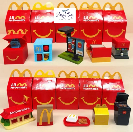 2025 Little Mcdonald's Toy Set from China Mcdonald's - PREORDER- TAT about 1 to 2 weeks