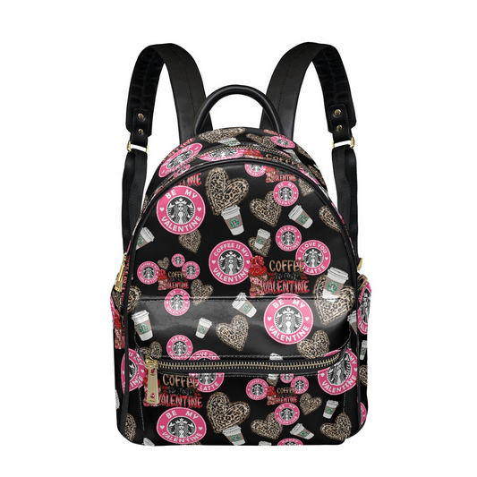 Coffee us my Valentine Mini Backpack - Preorder- ETA late Jan 2024