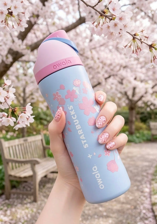 Owala Starbucks Cherry Blossom France Exclusive