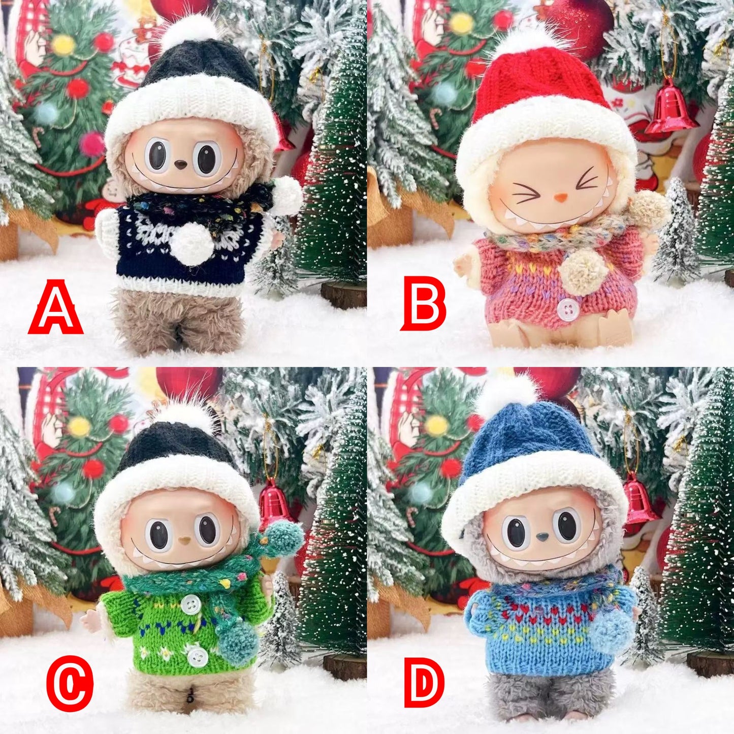 Winter Clothing Sets for Dolls