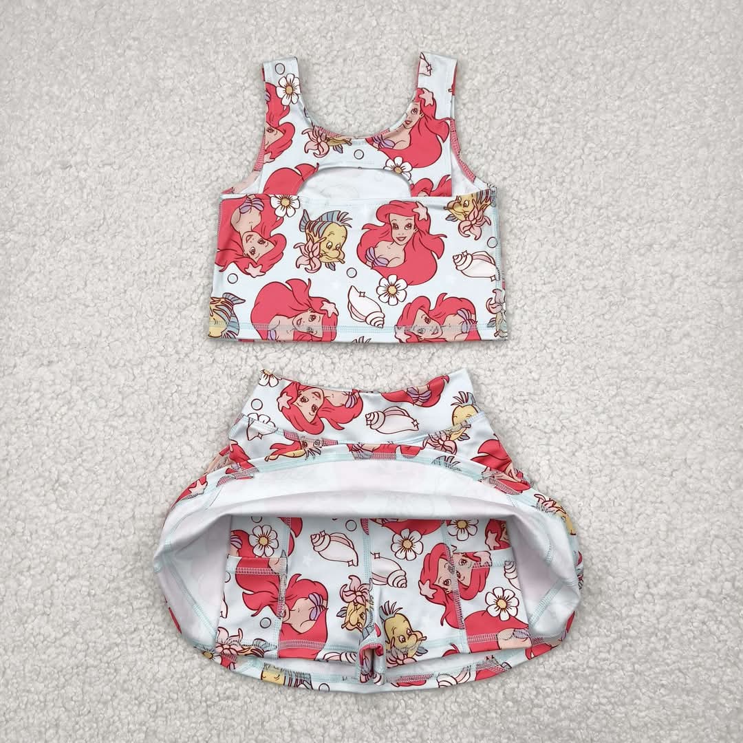 Little Mermaid Yoga Set