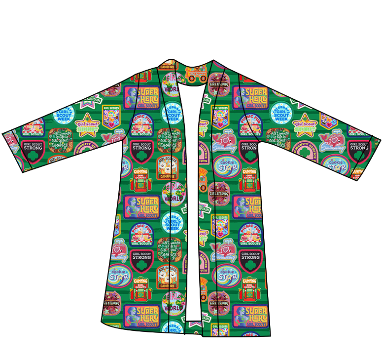 GS Patches Kids Cardigan - Preorder - ETA Late Nov. 2024