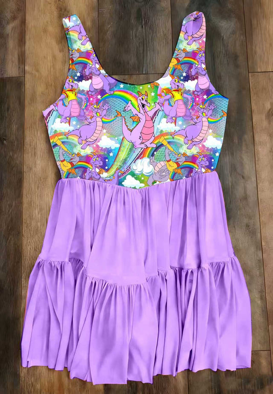 Kid's Figgy Mesh Dress w/ Shorts Underneath- Preorder  - ETA early April