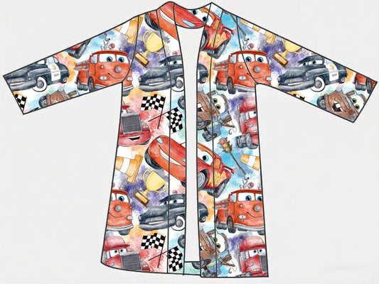 Cars Kids Cardigan - Preorder - ETA Late September