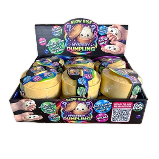 Fun Doh Mystery Slow Rise Dumpling Viral Squish Toy- Preorder - ETA late August