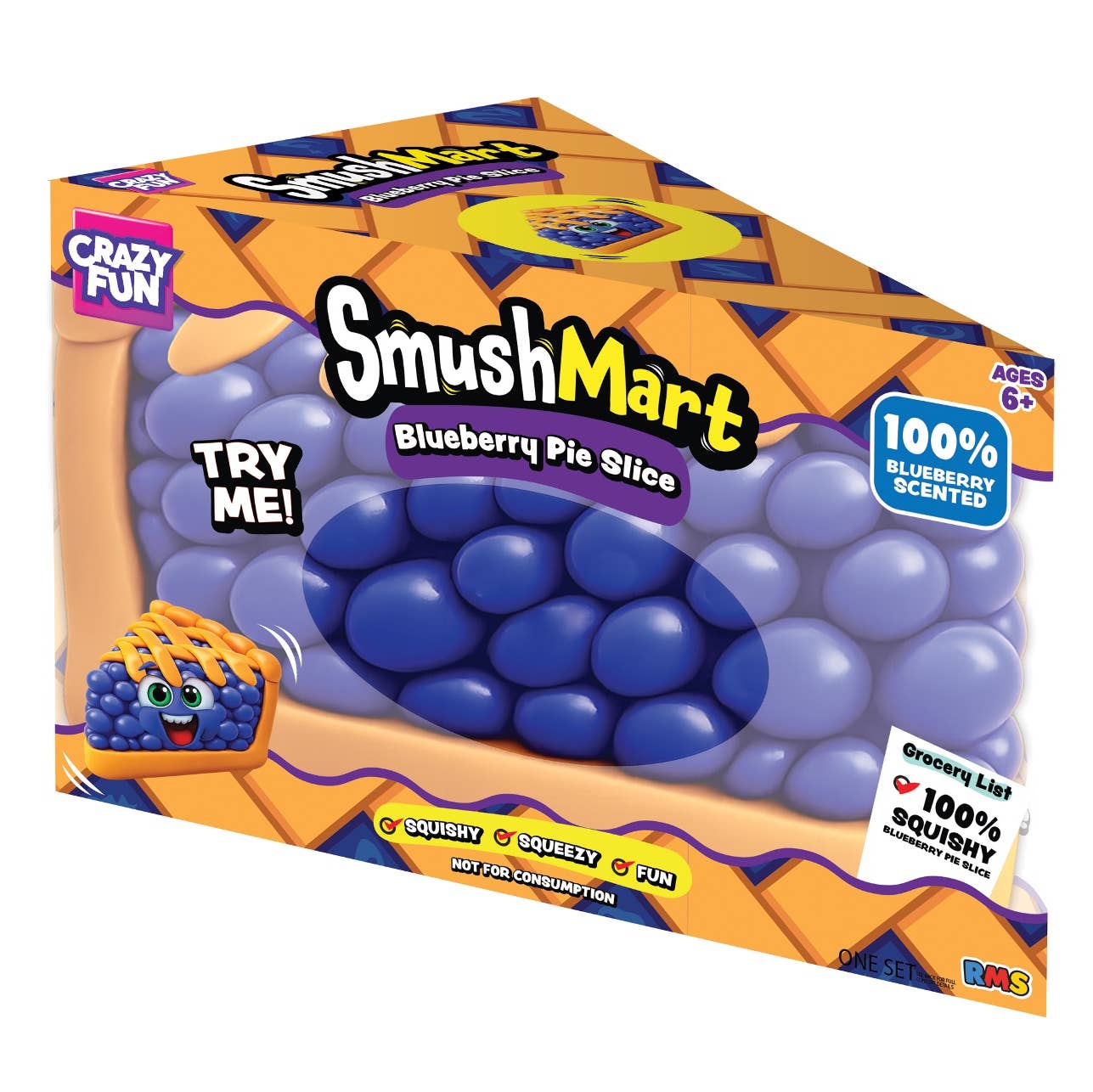 Authentic Rms® Smushmart™ Blueberry Pie Squishy – Preorder  - November ETA
