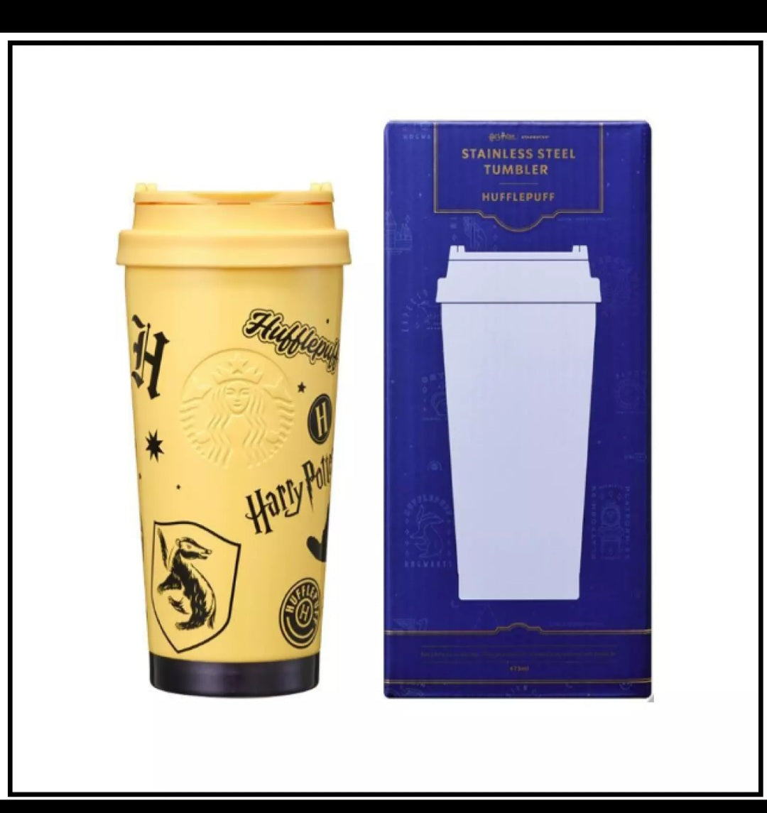 Starbucks Korea 2025 Harry Potter Hogwarts Elma Tumbler