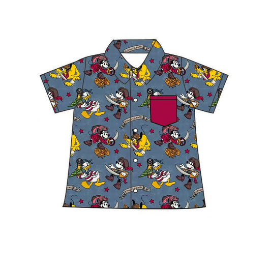 Adult Pirate Mickey Shirt- Preorder- ETA mid March