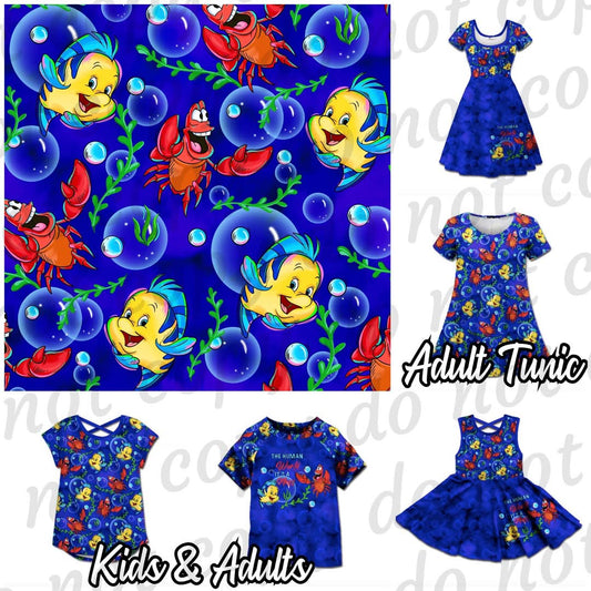 Mermaid's BFFs Family Set