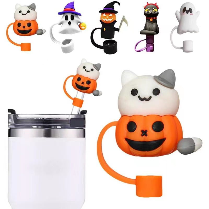 Halloween Straw Toppers