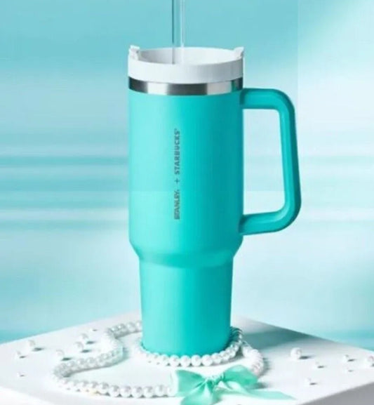 Stanley Starbucks Tiffany Blue