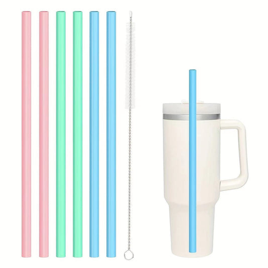 Replacement Stanley Straws - Colored - Set of 6