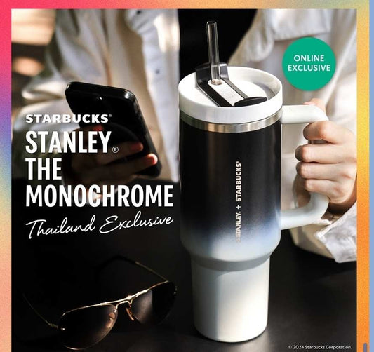 Starbucks + Stanley Thailand Monochrome  - PREORDER