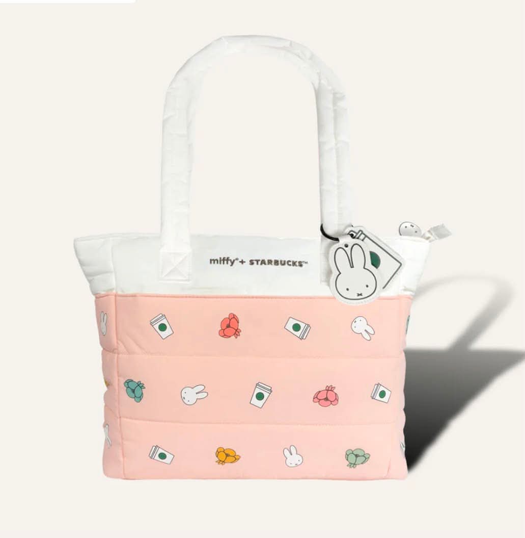 Starbucks Miffy Tote & Pouch- Reserve Members Exclusive