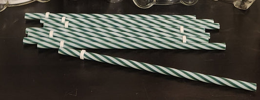 Authentic Starbucks Bearista Straws with White Logo Ring