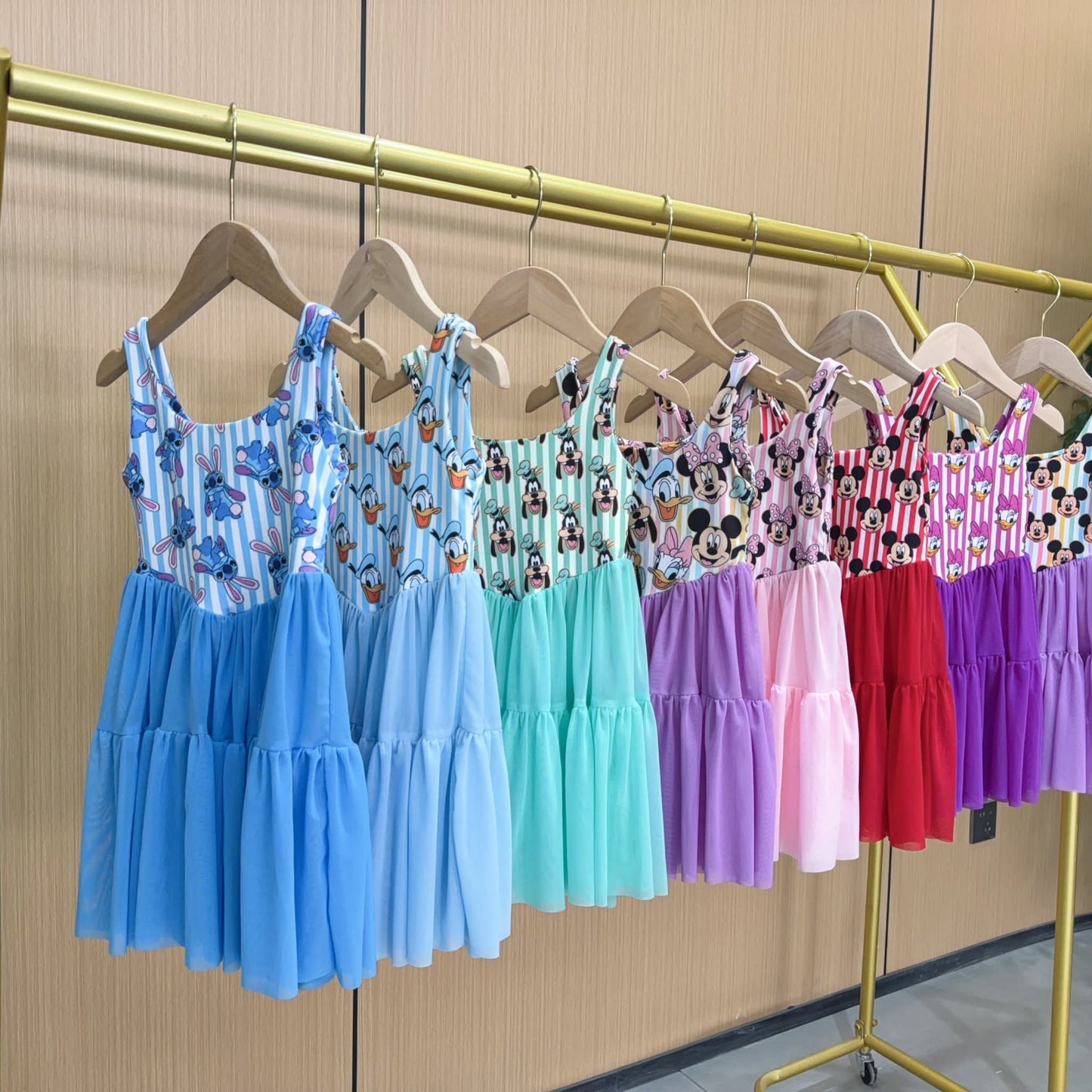 Adult Donald Duck Mesh Dress w/ Shorts Underneath -Dress Preorder- ETA is is 4 to 6 weeks
