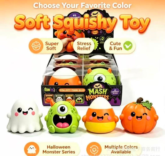 Jumbo Halloween Squishy Fidget Toy- Preorder - ETA September