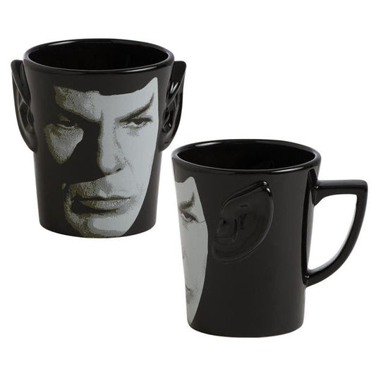STAR TREK SPOCK SCULPTED CERAMIC MUG