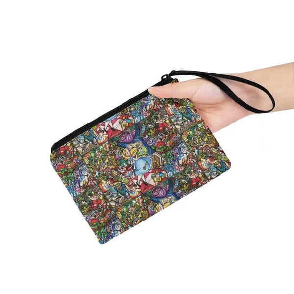 Stained Glass Alice Wristlet