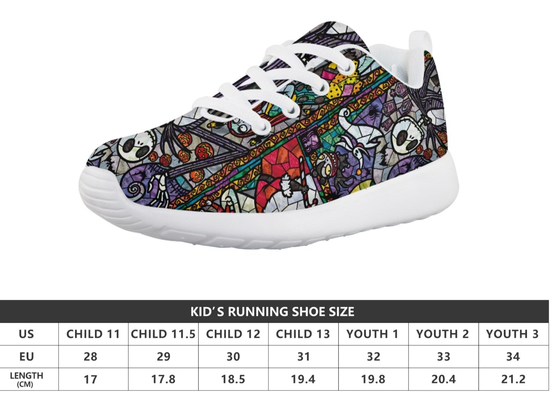 Stained Glass NBC Kid's Shoes - Preorder